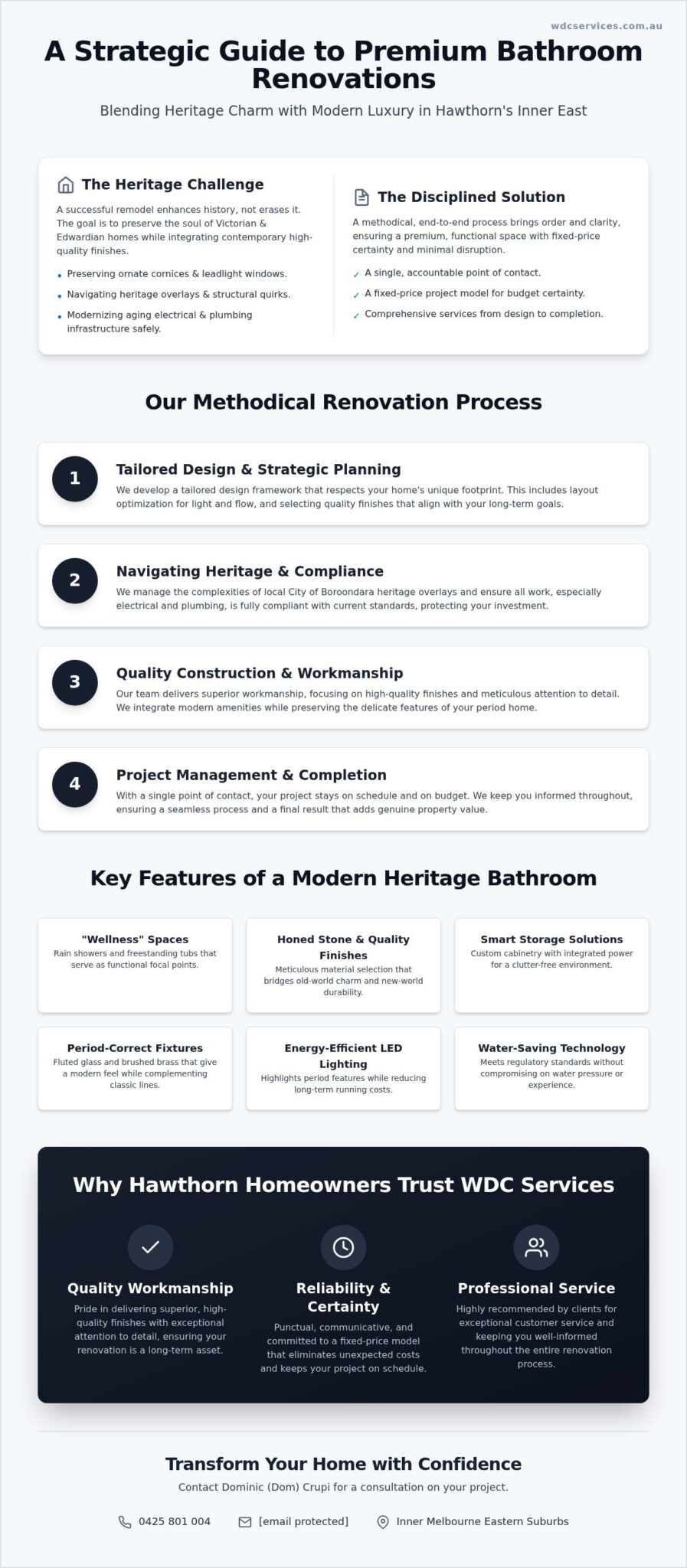 Bathroom Renovations Hawthorn: The 2026 Guide to Expert Local Remodeling
